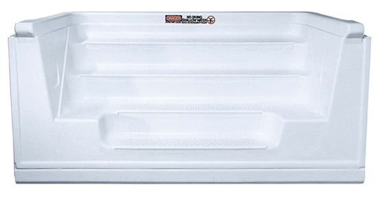 Picture of Latham White 8' Straight Sit 'N' Step Bullnose | ST8024B