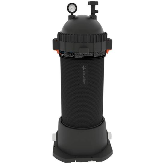 Picture of AquaStar Pipeline Cartridge Filter, Small Footprint, Big Filtration, 250 sq. ft, 35,000 gallons | PLF35000