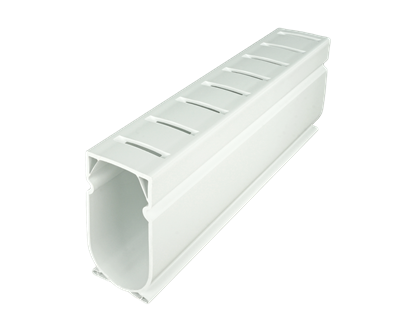 Picture of Stegmeier Deck Drain - White10' Pc | D2W