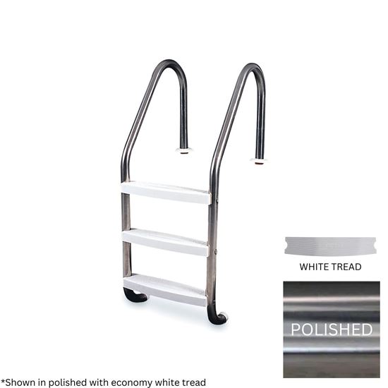 Picture of Global 3 Trd Classic Ladder Polished .049 with White Hvy Duty Trds | GPP-LD-C49-3ST-SS