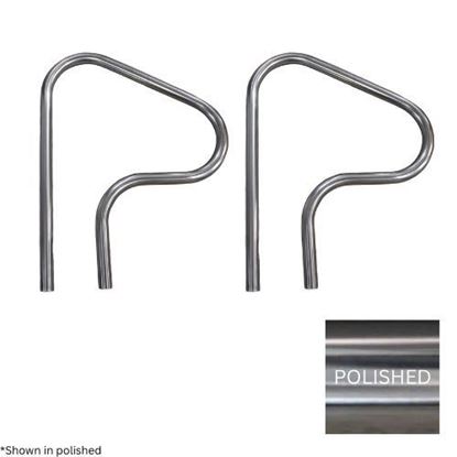 Picture of Global Classic 30 Figure 4 Handrail Polished .049 Set Of 2 | Global-Rl-C49-30Fig4-Ss-2