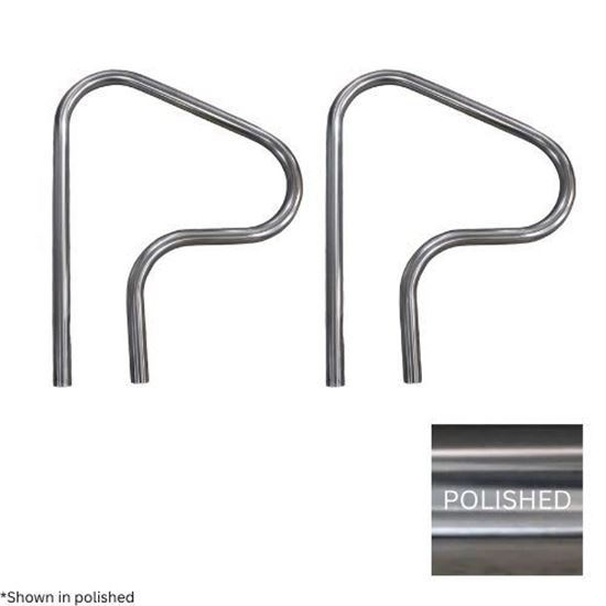 Picture of Global Classic 30 Figure 4 Handrail Polished .049 Set Of 2 | Global-Rl-C49-30Fig4-Ss-2