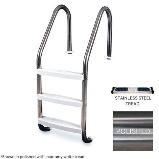 Picture of Global 3 Trd Economy Ladder .049 with Stainless Steel Trds | GPP-LD-E49-3ST-SS-SST