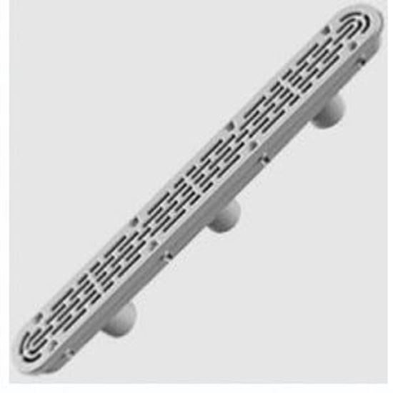 Picture of Aquastar White Channel Drain With 3 , 32 | 32CDFL101