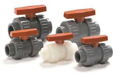 Picture of 3 Socket PVC 150 psi True Union Ball Valve | CNLV30101N