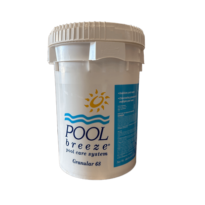 Picture of Pool Breeze Granular Chlorine 68 Cal Hypo Shock, 100 lb Drum | 88478
