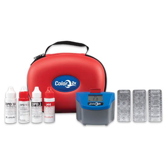 Picture of Lamotte Colorq 2X Pro 7 Kit for Chlorine/Bromine/pH/Alkalinity | 2086