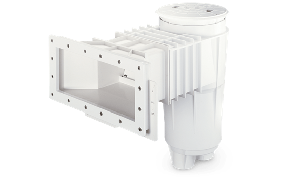 Picture of Pentair Bermuda Skimmer 1-1/2 Slip Ports, White, Vinyl & Fiberglass | 506520
