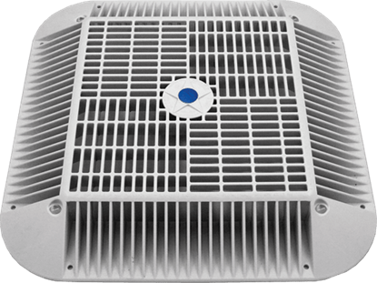 Picture of AquaStar 16 Square Anti-Entrapment Suction Outlet Cover for 12 Square Retrofits or New Construction, Dark Gray | 1216105