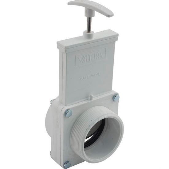 Picture of Gate Valve, 3 Pc, Ss Paddle, Valterra, 3"fpt X 3"mpt, 30psi 4308