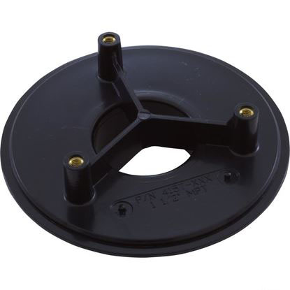 Picture of Wall Fitting, 4" Dia, 1-7/8"hs, 1-1/2"mpt, Black 415t102