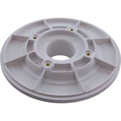 Picture of Wall Fitting, 6" Dia, 1-7/8"hs, 1-1/2"mpt Extended, White 6e15t101