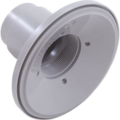 Picture of Wall Fitting, 6" Dia, 2-3/8" Hole Size, 2" Slip, Light Gray Rnd103