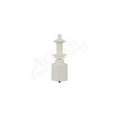 Picture of Air Button: Small Bezel Long Stem White- B513wa