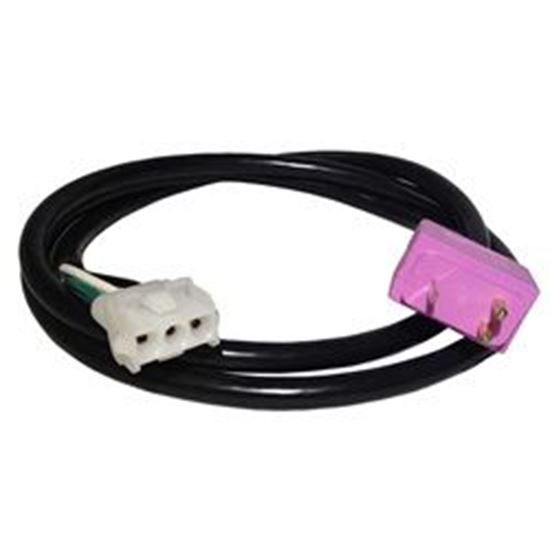 Picture of Adapter Cord Blower Amp To Mini J&J 48" Cord Purple 30-1190-C48