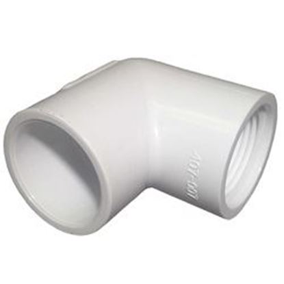 Picture of Pvc Fitting: 90&#176; Elbow 3/4' Slip X 3/4' Fpt- 407007
