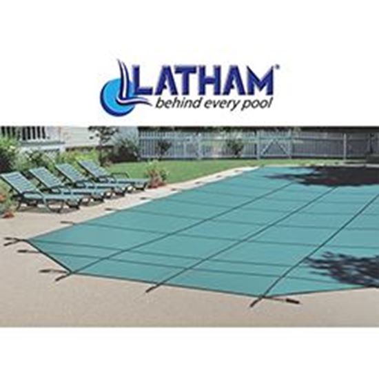 Picture of 16 FT X 32 FT LATHAM SOLID SAFETY COVER LATSOLID1632
