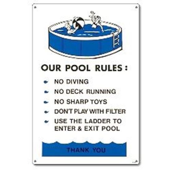 Picture of ABOVEGROUND POOL REGULATIONS PM41370