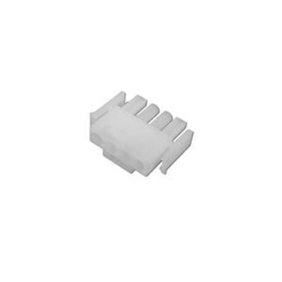 Picture of Amp Plug 4 Pin Male White 1-480702-0