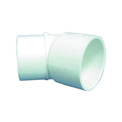 Picture of Fitting Elbow Pvc 45 Degree Street 2"Slip X 2"Spigo 423-020