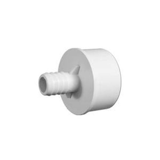 Picture of Fitting Pvc Ribbed Barb Adapter 3/4"Rb X 2"Spg 413-4520