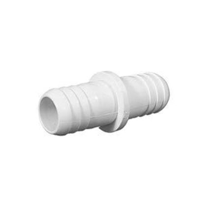 Picture of Fitting Pvc Ribbed Barb Coupler 3/4"Rb X 3/4"Rb 21000-750