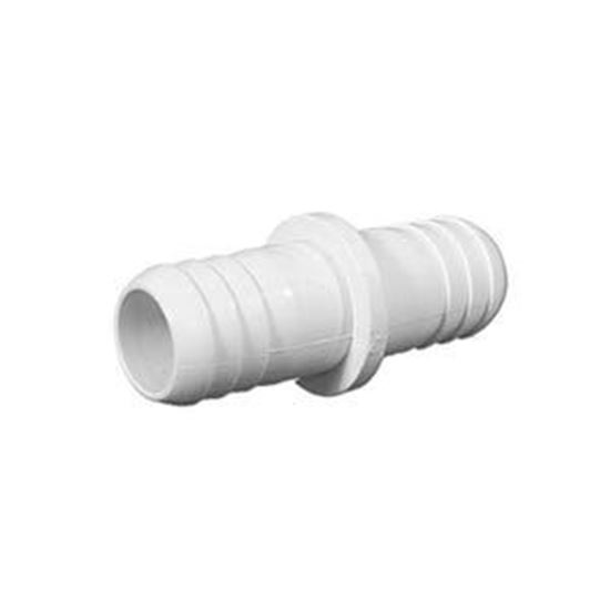 Picture of Fitting Pvc Ribbed Barb Coupler 3/4"Rb X 3/4"Rb 21000-750