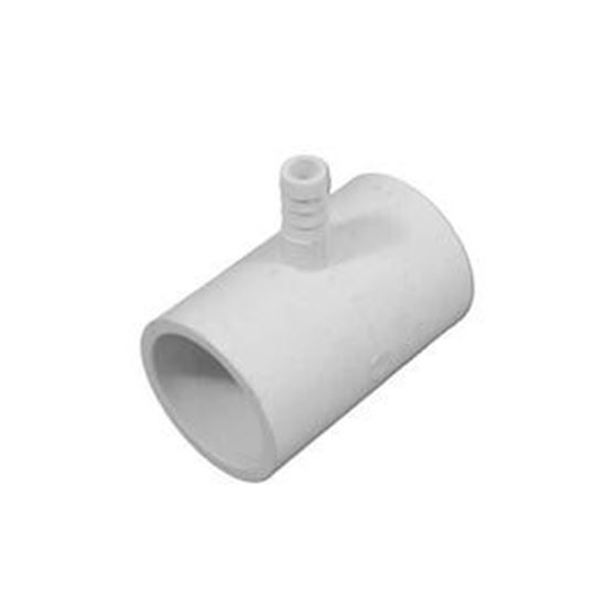 Picture of Fitting Pvc Ribbed Barb Tee 1"S X 1"S X 3/8"Rb 413-4350