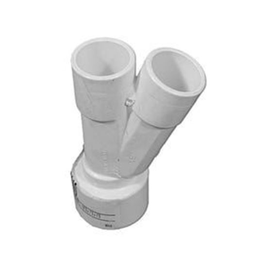 Picture of Fitting Pvc Special Wye 22.5¬∞ 1-1/2"S X 1"S X 1"S 413-4140