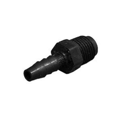 Picture of Fitting Pvc Threaded Barb Adapter 1/4"Rb X 1/4"Mpt P4MCB-4