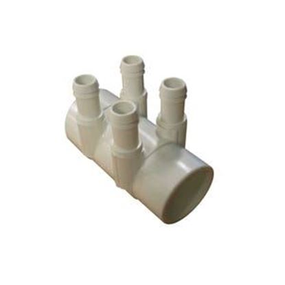 Picture of Manifold Pvc Balboa 2"Slip X 2"Spigot X (4) 3/4"Ribb 53016300