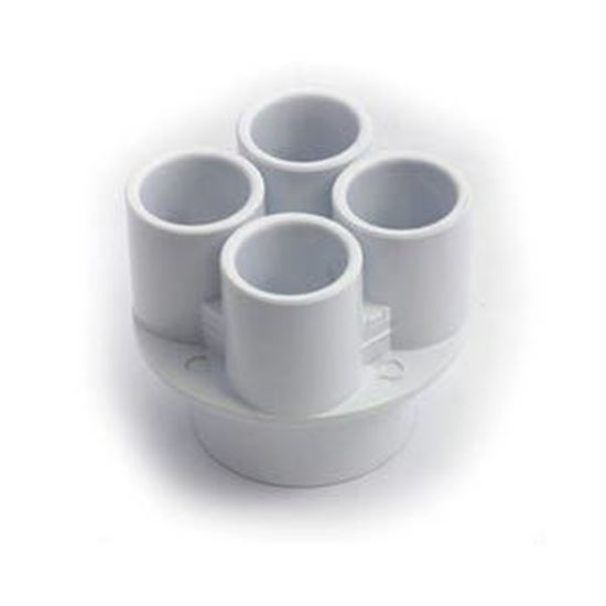 Picture of Manifold Pvc Waterway 1-1/2"S X (4) 3/4"S Ports 672-4670