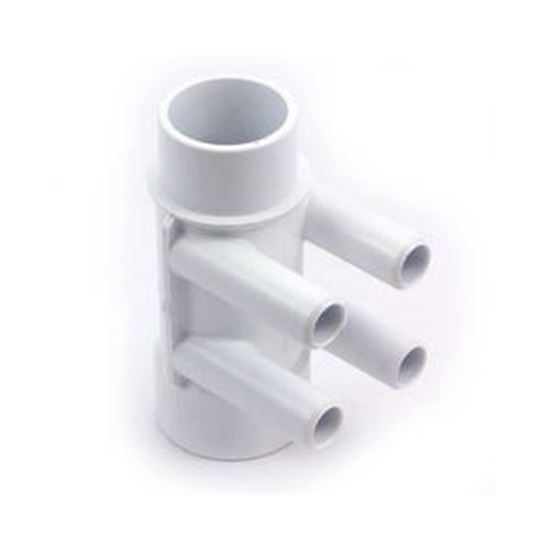 Picture of Manifold Pvc Waterway 1-1/2"S X 1-1/2"Spg X (4) 3/4" 672-4150