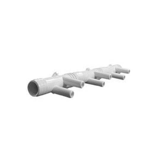 Picture of Manifold Pvc Waterway 2 4 6 Port (6) 3/4"Rb X (6) 672-7190