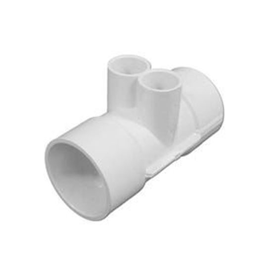 Picture of Manifold Pvc Waterway 2"S X 2"S X (2) 3/4"S Ports 672-7910