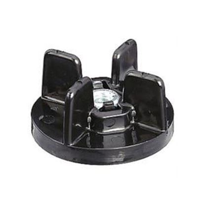 Picture of Mounting Nut Air Button Black 9/16-18 Plastic 10043B