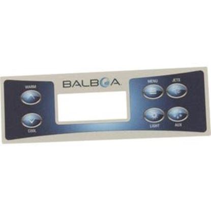 Picture of Overlay Keypad Balboa Tp500 6-Button Rectangle 17183