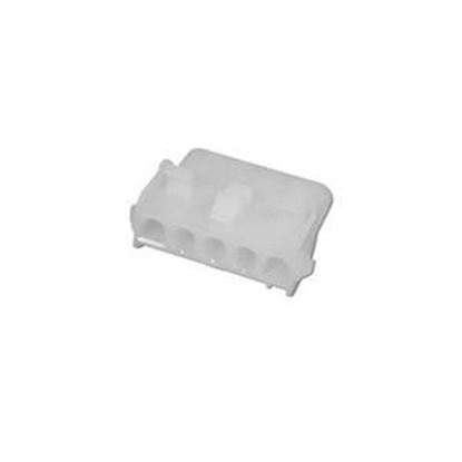 Picture of Receptacle Amp 5 Pin Female White 1-480764