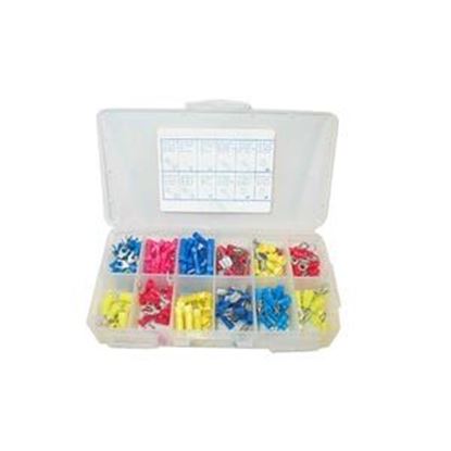 Picture of Wire Terminal Kit 200 Pieces Assorted Sizes 10816