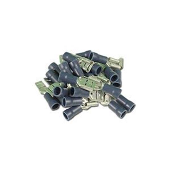 Picture of Wire Terminals Size: .250 Female Disconnect 16-14 Ga 1670-25