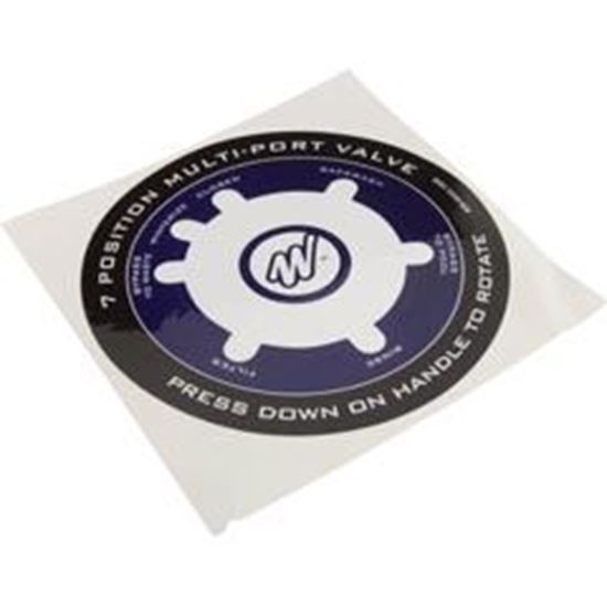 Picture of Decal Waterway 1-1/2" Top Mount Valve 808-0043 