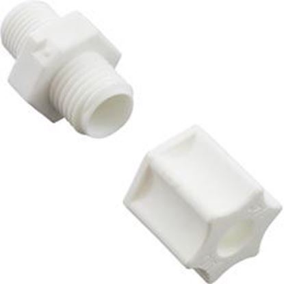 Picture of Compression Fitting Generic 1/8"Mpt X 1/4" Tube Plastic  89-555-1515