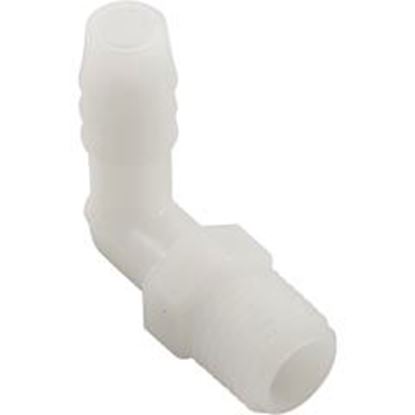 Picture of Barb Adapter 3/8"B X 1/4"Mpt 90 Degree Nylon 63102 