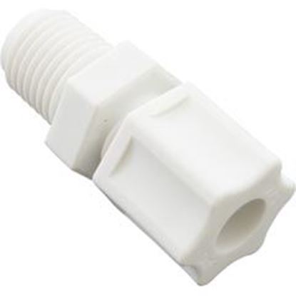 Picture of Compression Fitting Generic 1/4"Mpt X 5/16" Tube Plastic  89-555-1510