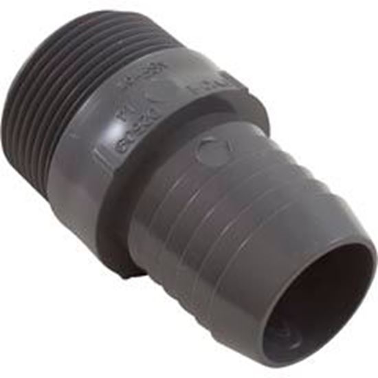 Picture of Barb Adapter Lasco 1-1/4"Mpt X 1-1/4"B Hose Pvc 1436012 