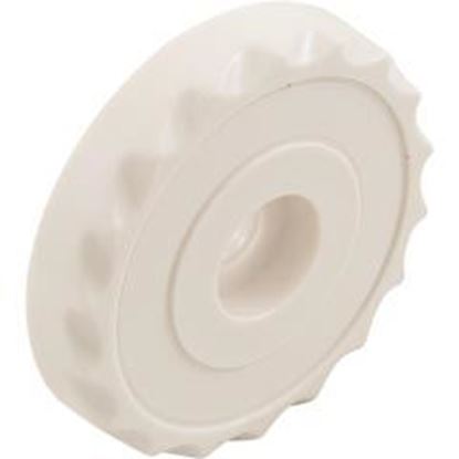Picture of Knob Waterway F.A.S. 1" Scalloped White 662-3010 