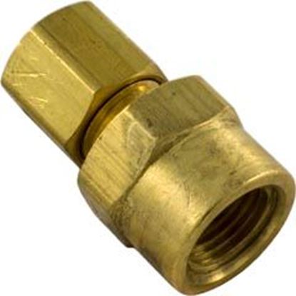 Picture of Compression Fitting 1/8" X 3/16" Tube Brass 522000 
