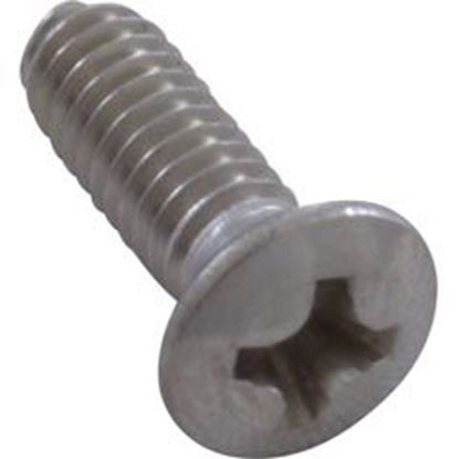 Picture of Screw Pentair Sta-Rite Inlet 8428 Face Plate 8-32 X 1/2" 37077-0582 