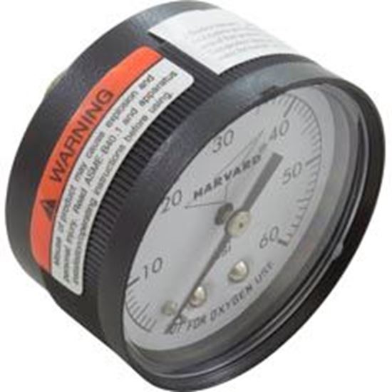 Picture of Pressure Gauge 1/4"Mpt 0-60Psi Back Mount Generic Ippg602-4B 