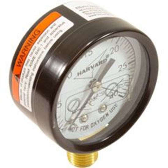 Picture of Pressure Gauge 1/4"Mpt 0-30Psi Bottom Mount 2"Fdgeneric  17-588-1000